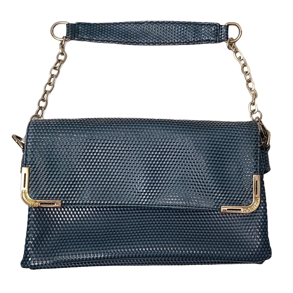 Womens Expandable One Handle Purse Green Gold Color Strap Yirentianzi